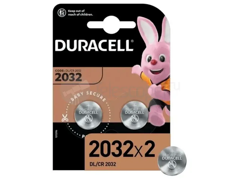 Батарейка Duracell DL/CR2032-2BL