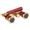 Бинокль Veber Opera БГЦ 3x25 D (красный лорнет)