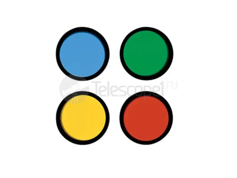 Набор фильтров Meade №1 (#12, #23A, #58, #80A)