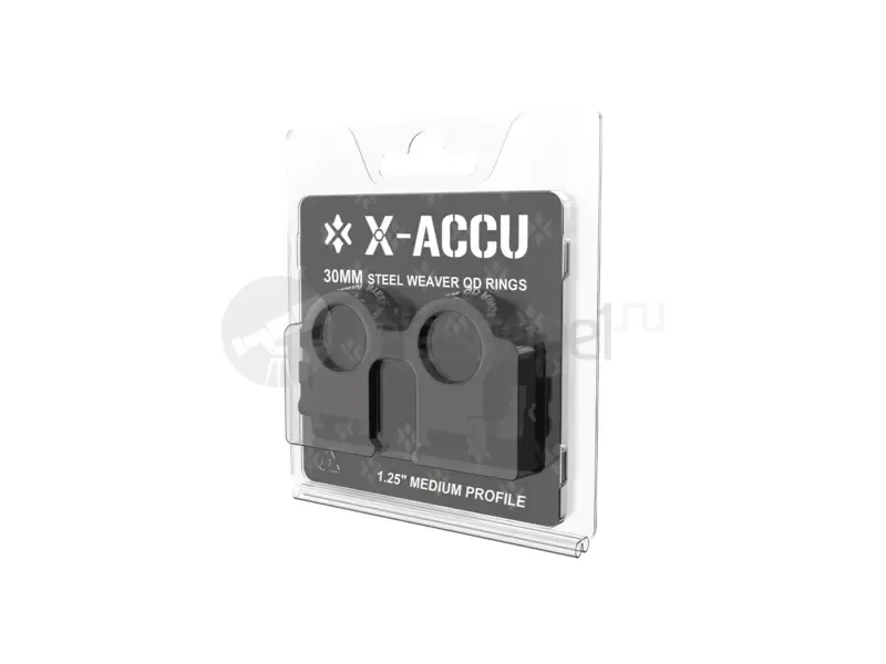 Кольца быстросъёмные Vector Optics на weaver 30 мм, средние (XASR-SQ12)