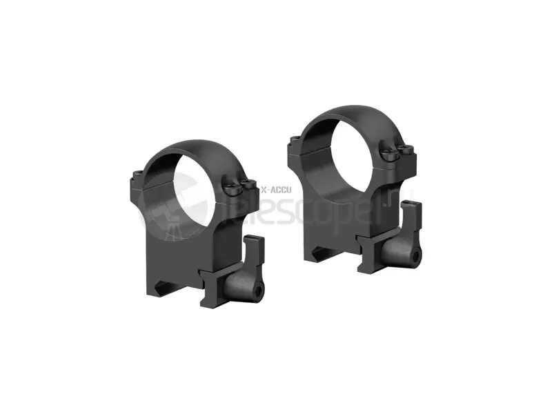 Кольца быстросъёмные Vector Optics на weaver 30 мм, средние (XASR-SQ12)