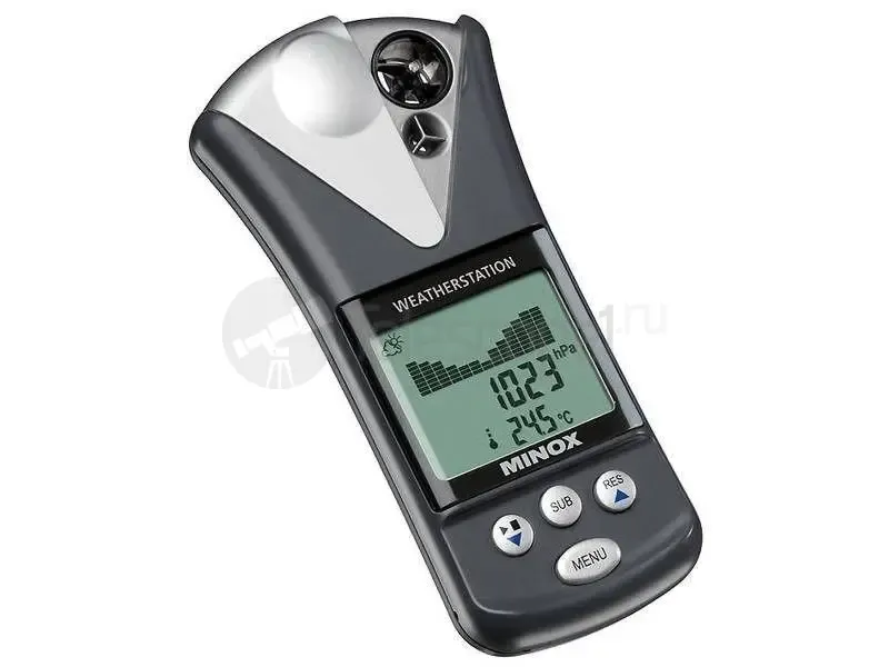 Метеостанция Карманная метеостанция - ветромер Minox Weatherstation Pro II
