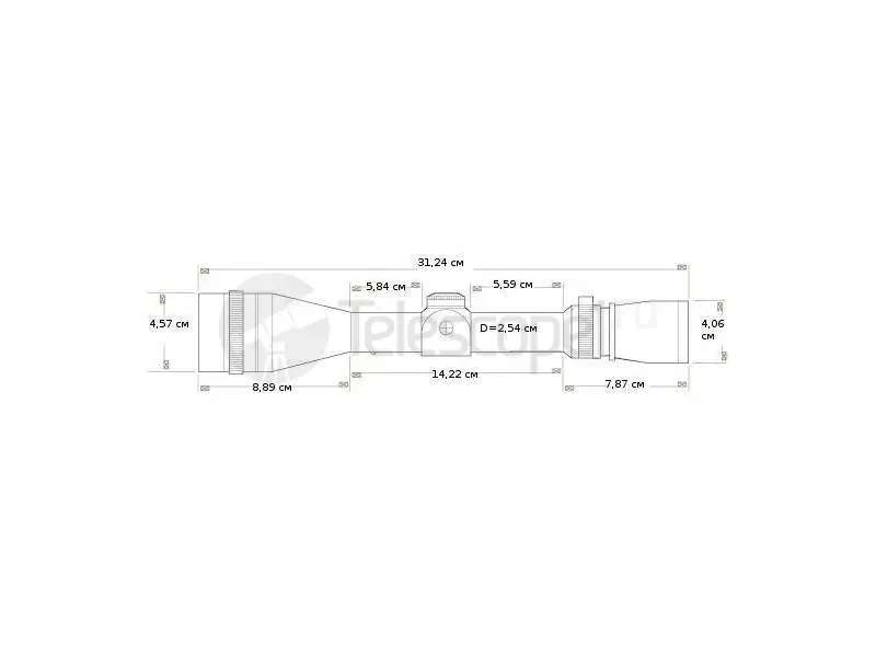 Leupold VX-1 4-12x40 LR Duplex