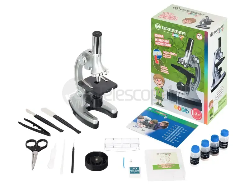 Микроскоп Bresser Junior Biotar 300-1200x