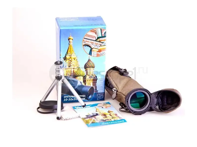 Зрительная труба Veber 10-30x50