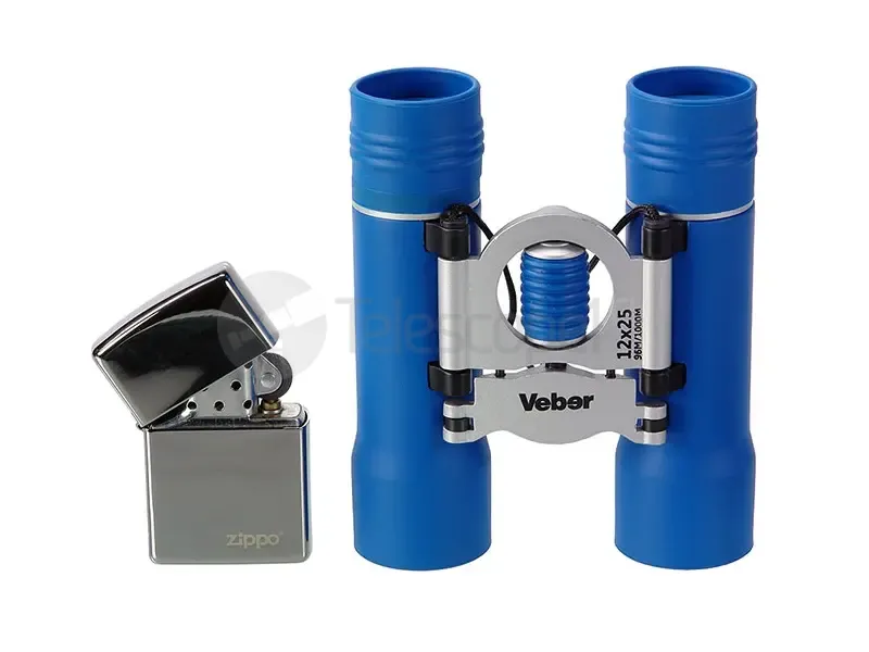 Бинокль Veber Sport New БН 12x25, синий