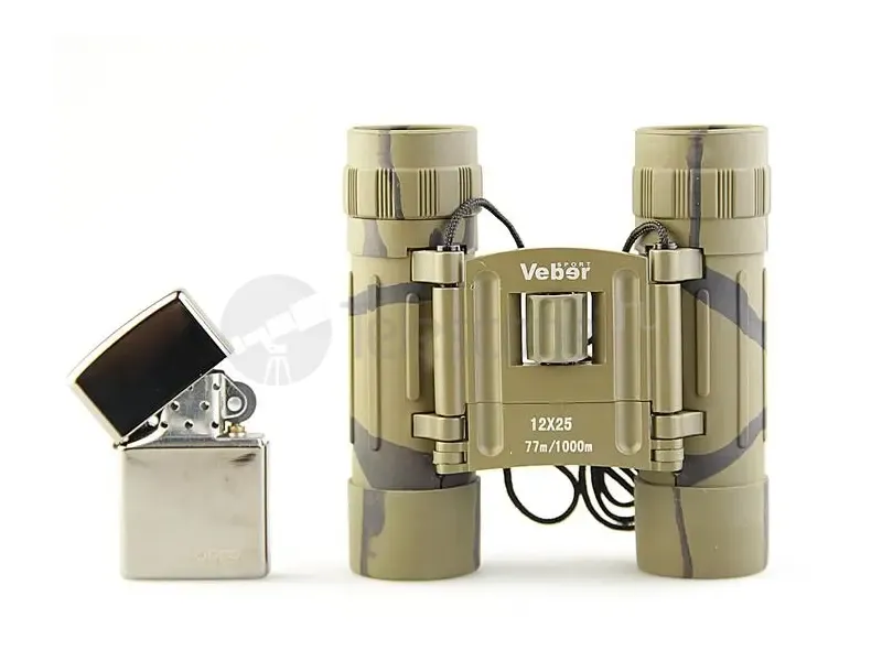 Бинокль Veber Sport БН 12x25, камуфляж