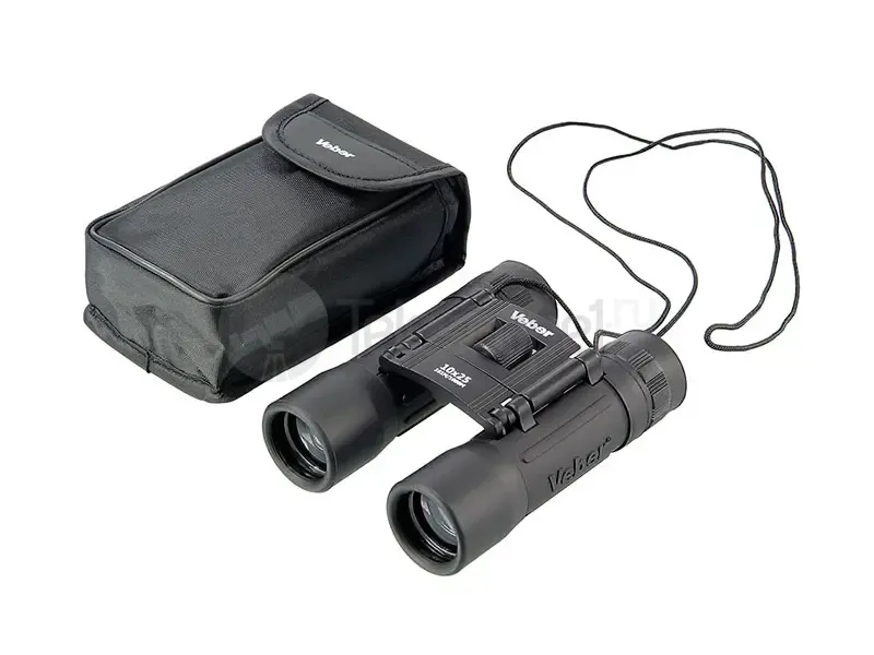 Бинокль Veber Sport БН 10x25, черный