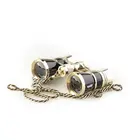 Бинокль Veber Opera БГЦ 3x25 D02, черный с цепочкой