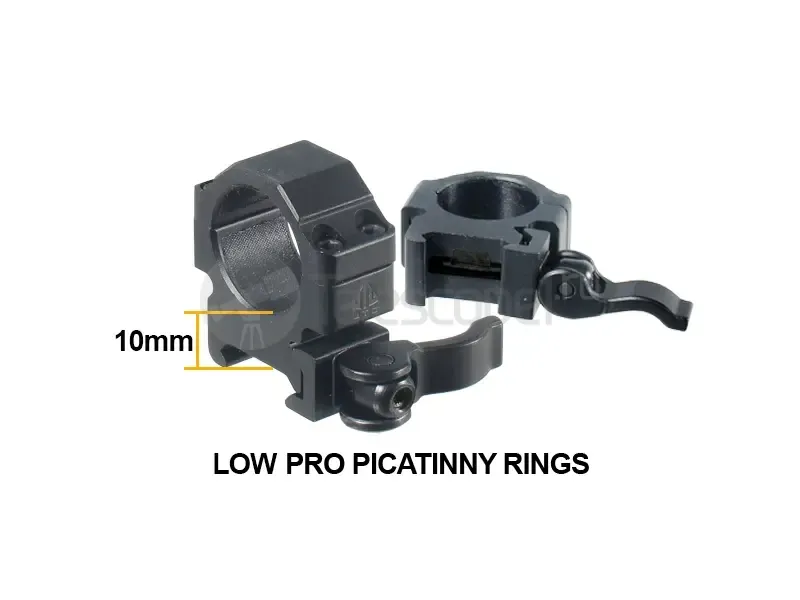 Leapers 4x32 UTG Wide Angle Crossbow Scope w/5-step RGB Reticle с кольцами SCP-M4CR5WQ