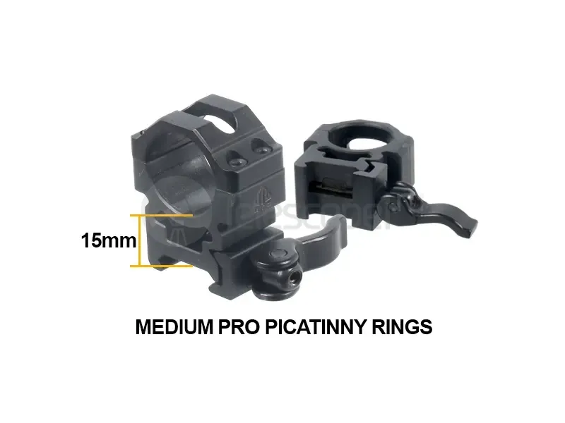 Leapers UTG 3-9x32 Compact CQB Bug Buster AO RGB c кольцами Picatinny SCP-M392AOLWQ