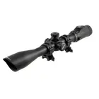 Leapers UTG 30mm AccuShot 4-16x44 IE, SWAT AO Mil-dot, 36 Colors EZ-TAP, кольца SCP3-U416AOIEW