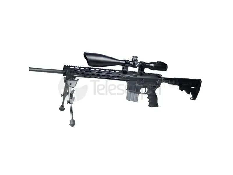 Leapers UTG 6-24x56 30mm Scope, AO, 36 Colors Glass Mil-dot, QD Rings SCP3-UG6245AOIEW