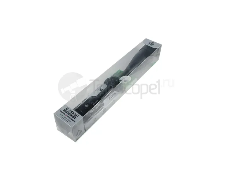 Leapers UTG 6-24x56 30mm Scope, AO, 36 Colors Glass Mil-dot, QD Rings SCP3-UG6245AOIEW