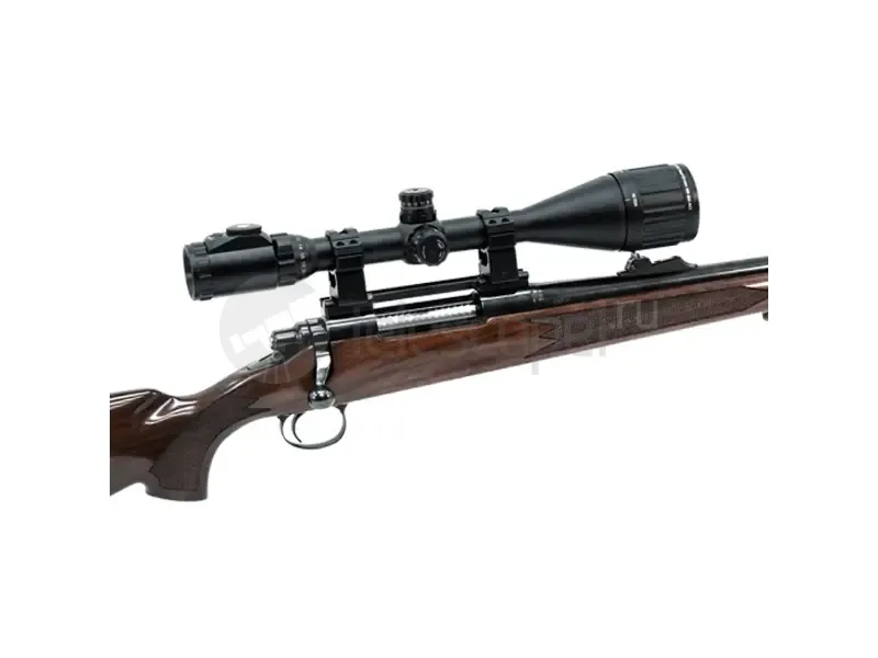 Leapers UTG 6-24x50 1" Hunter Scope, AO, 36 Colors Mil-dot, QD Rings SCP-U6245AOIEW