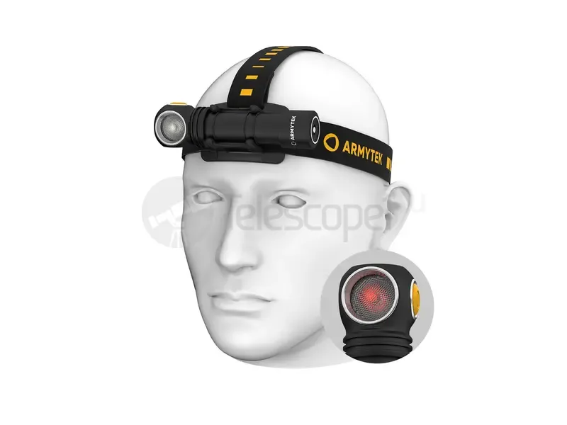 Фонарь Armytek Wizard C2 WR Magnet USB (белый и красный)