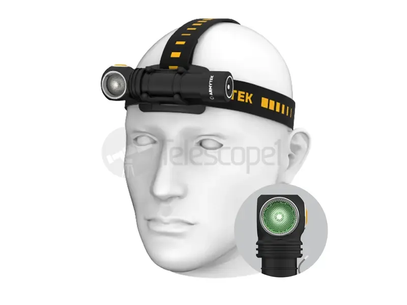 Фонарь Armytek Wizard C2 WG Magnet USB (белый и зелёный)