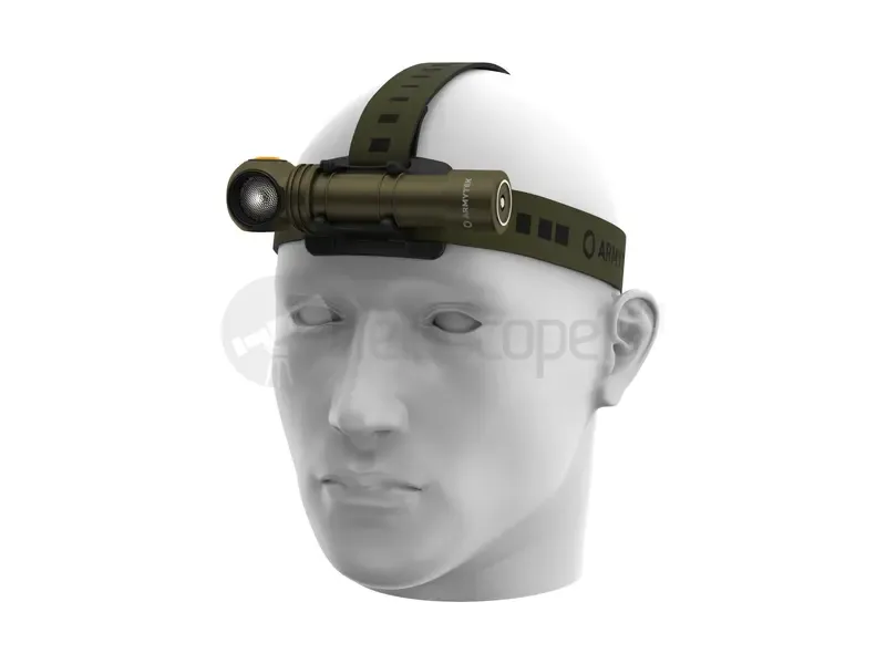 Фонарь Armytek Wizard C2 Pro Olive Magnet USB (белый)