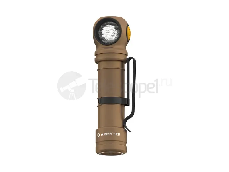 Фонарь Armytek Wizard C2 Pro Max Sand Magnet USB (белый)