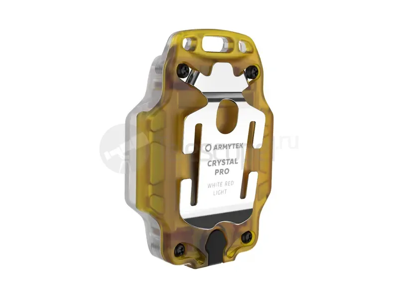 Фонарь Armytek Crystal Pro Yellow (белый и красный)