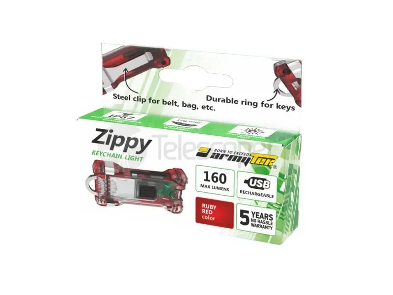 Фонарь Armytek Zippy Red (белый)
