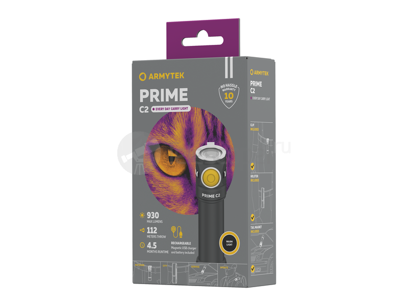 Armytek Prime C2 Magnet USB (тёплый)