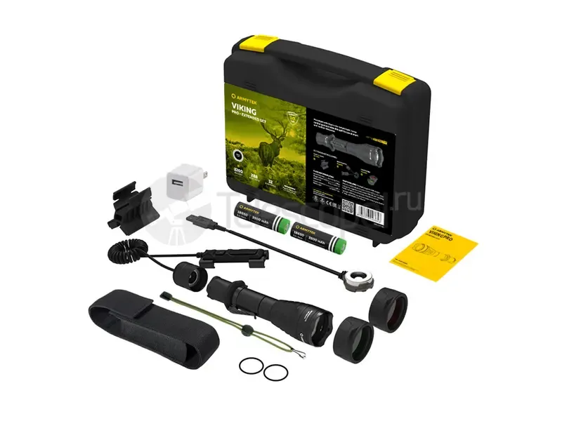 Фонарь Armytek Viking Pro Extended Set (тёплый)