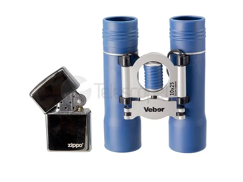 Бинокль Veber Sport New БН 10x25, синий