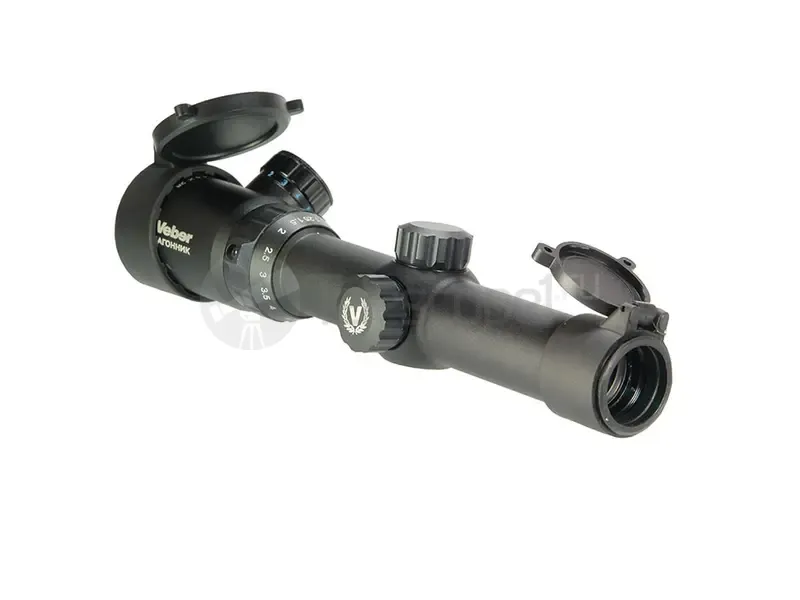 Оптический прицел Veber ПО 1.25-4.5x26 IR Загонник