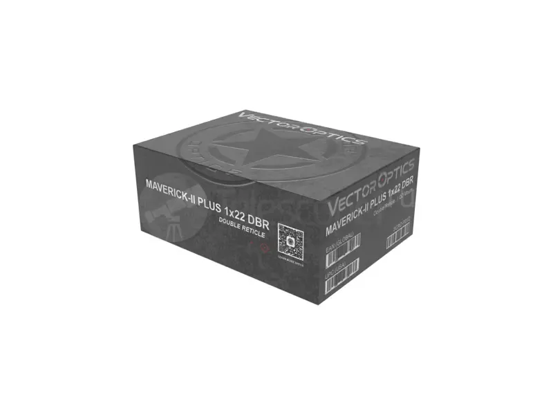 Коллиматорный прицел Vector Optics Maverick-II Plus 1x22 DBR Double-Reticle (SCRD-PD12)