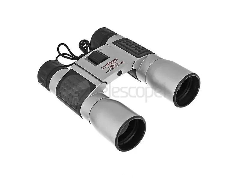 Бинокль Sturman 14x32 серебристый