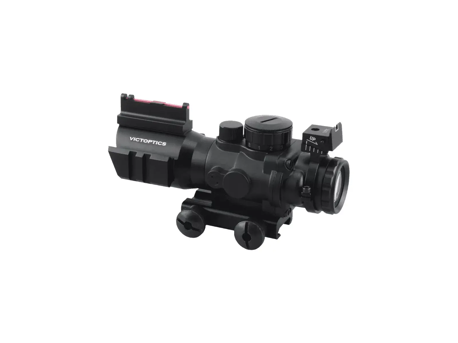 VectorOpticsVictOpticsC1FiberSight4x32Prism,Chevron(OPSL12)