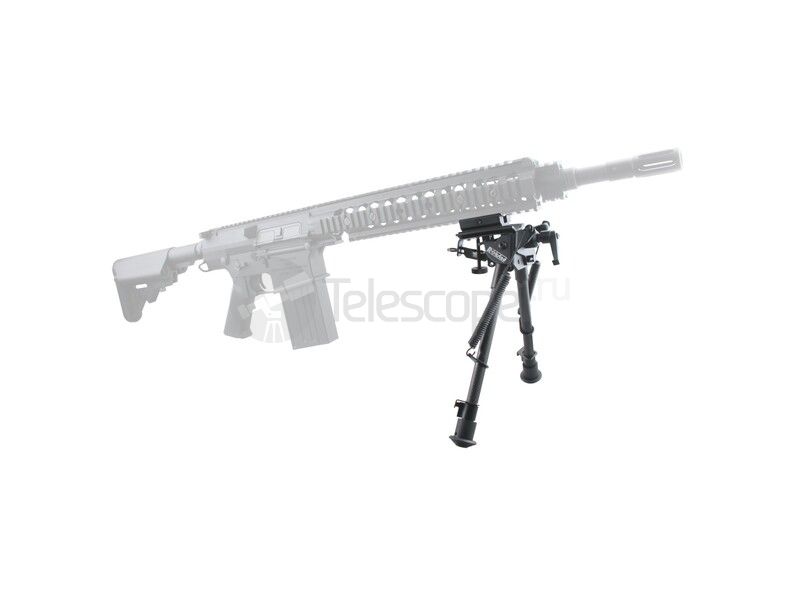 Vector Optics Carbon Fiber 9-13.5" Swivel Spring Bipod (RSCFS-09)