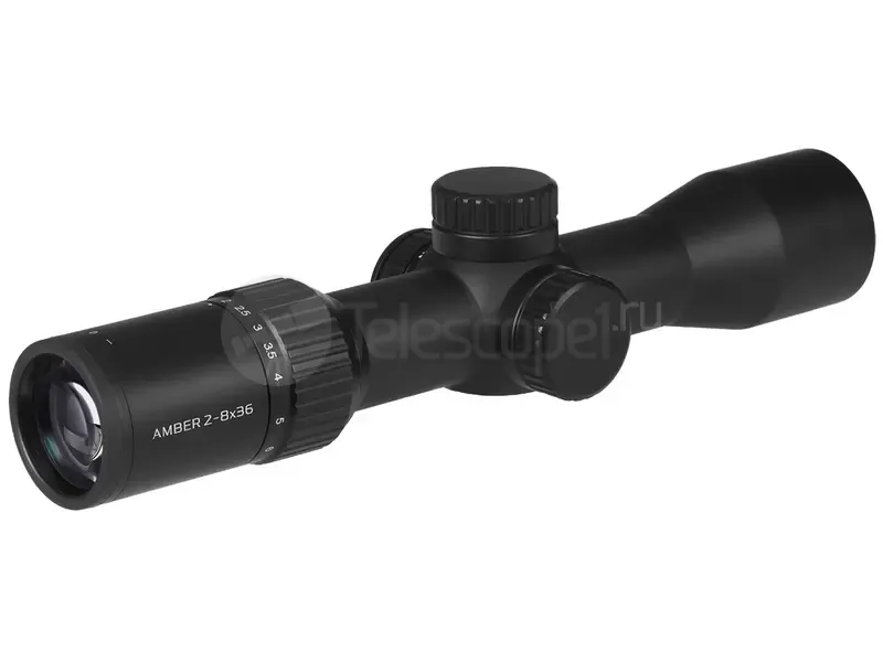 Оптический прицел Gaut Amber 2-8x36, сетка 27 (Mil-Dot)
