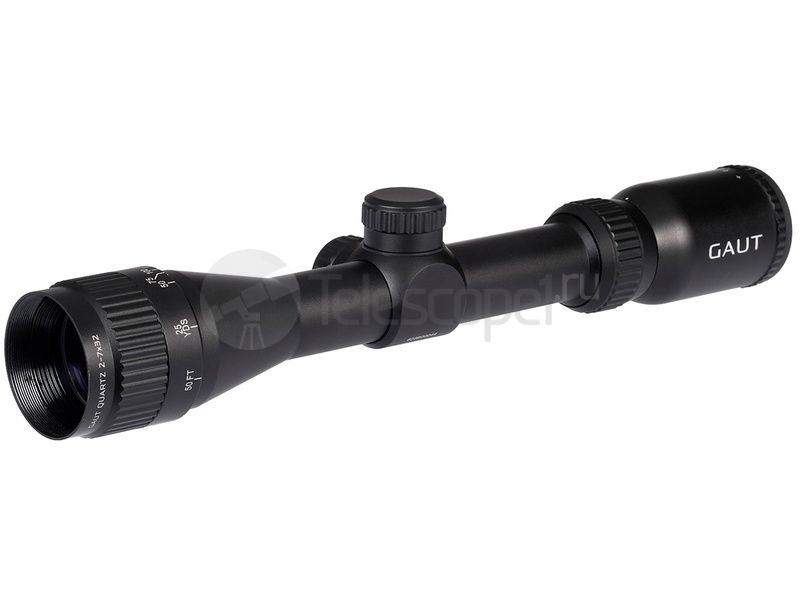 Оптический прицел Gaut Quartz 2-7x32 AO, сетка 3 (Mil-Dot)
