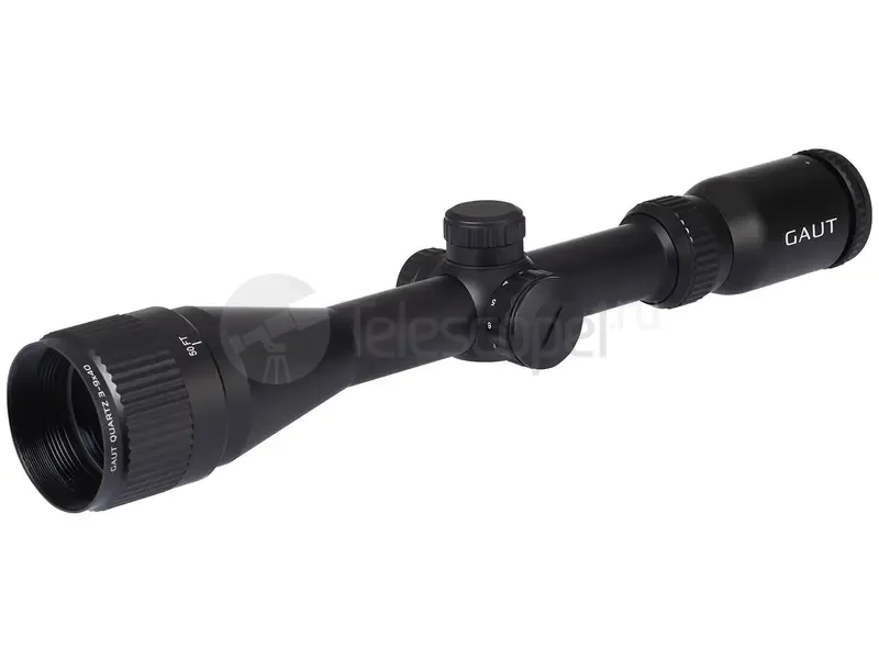 Оптический прицел Gaut Quartz 3-9x40 AO, сетка 2 (Mil-Dot), подсветка
