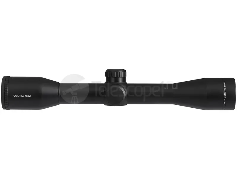 Оптический прицел Gaut Quartz 4x32, сетка 3 (Mil-Dot) нить