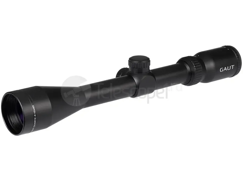 Оптический прицел Gaut Quartz 4-12x40, сетка 3 (Mil-Dot) нить