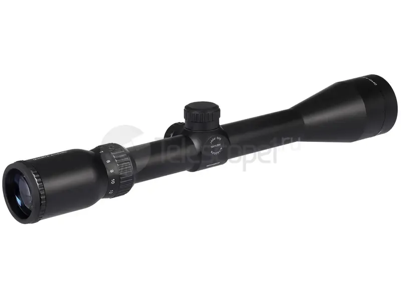 Оптический прицел Gaut Quartz 4-12x40, сетка 3 (Mil-Dot) нить