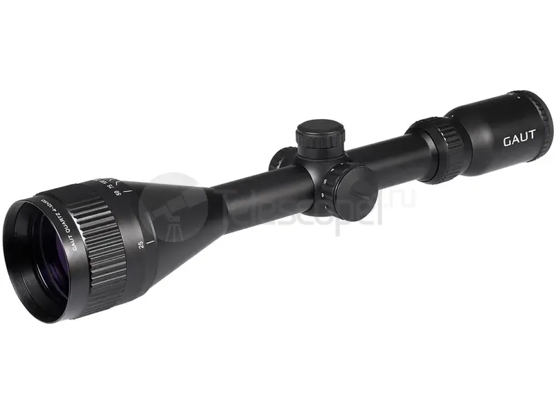 Оптический прицел Gaut Quartz 4-12x50 AO, сетка 2 (Mil-Dot), подсветка