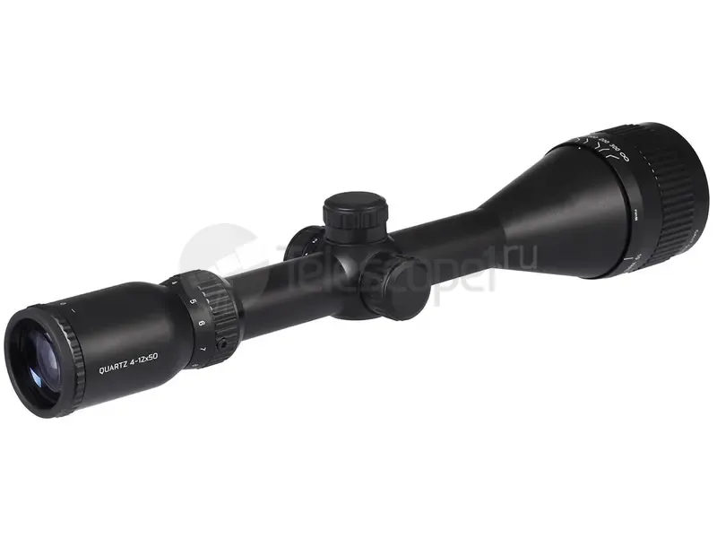 Оптический прицел Gaut Quartz 4-12x50 AO, сетка 2 (Mil-Dot), подсветка