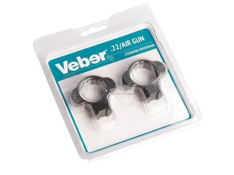 Кольца Veber SR-3002 NM на ласточкин хвост, 30 мм, средние (22064)