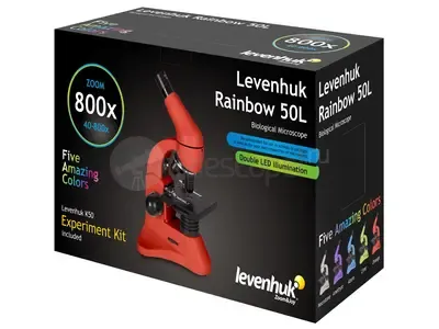 Микроскоп Levenhuk Rainbow 50L Аметист