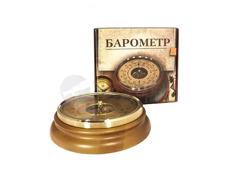 Барометр БТК-СН 8 шлифованное золото