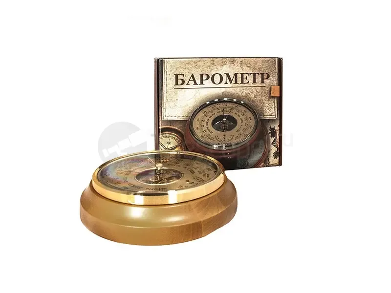 Барометр БТК-СН 16 шлифованное золото