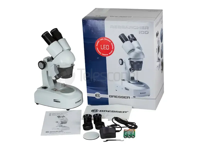Микроскоп Bresser Researcher ICD LED 20x-80x