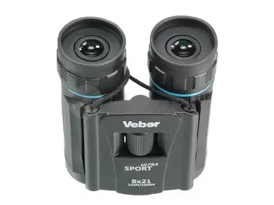 Бинокль Veber Ultra Sport БН 8x21, черный