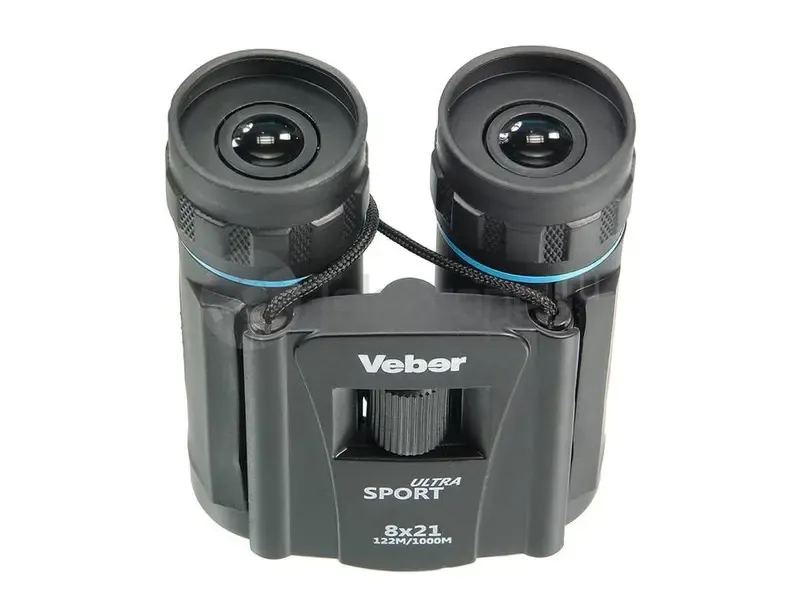 Бинокль Veber Ultra Sport БН 8x21, черный