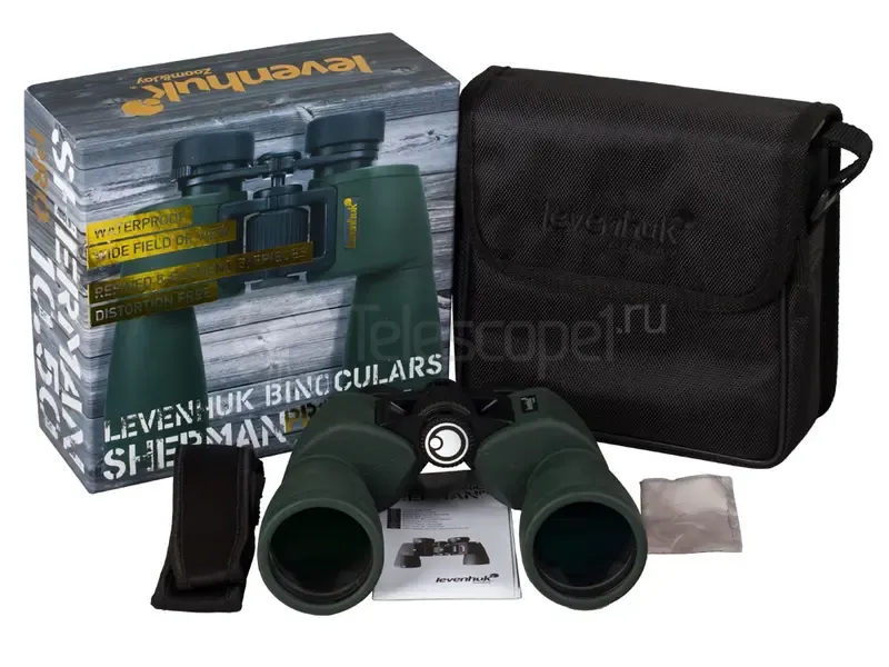 Бинокль Levenhuk Sherman PRO 10x50