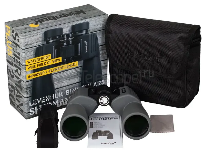 Бинокль Levenhuk Sherman PLUS 12x50